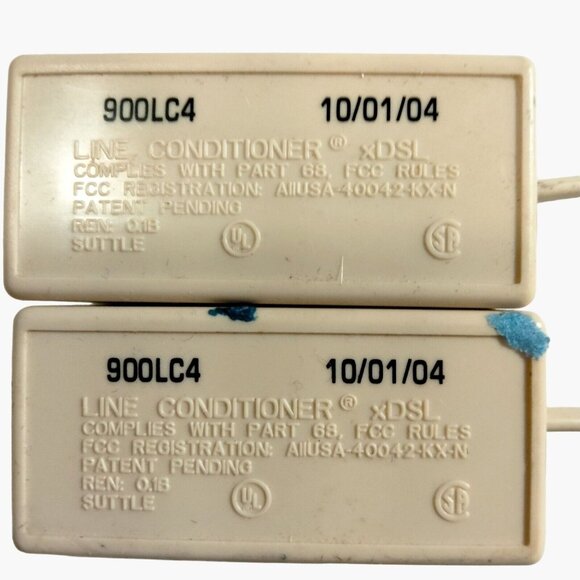 Suttle Phone Line Conditioner DSL filter Hardline Connector 900LC4 10/01/04 - Picture 2 of 2